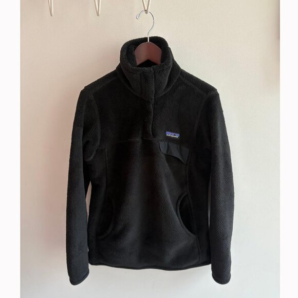 Patagonia Re-Tool Snap-T® Black Fleece Pullover - Picture 2 of 6